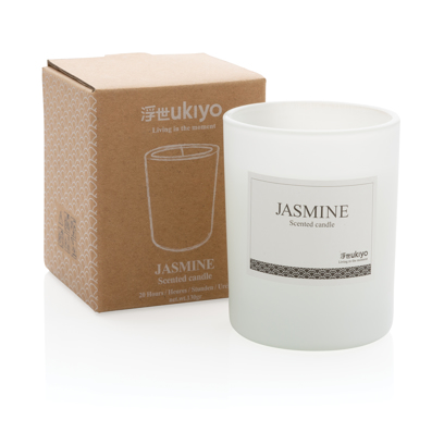 Bougie parfumée Jasmin dans un verre Ukiyo – Image 4