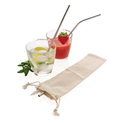 Set de pailles en acier inoxydable – Image 2