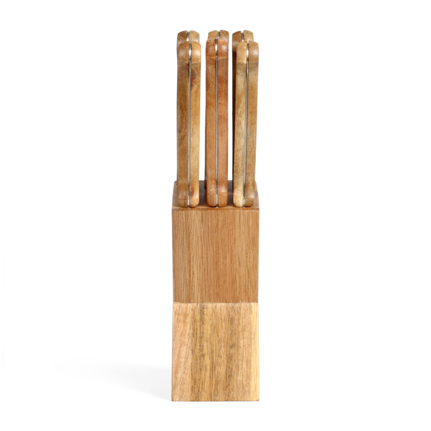 Set de 6 couteaux à steak avec support LIVOO – Image 3