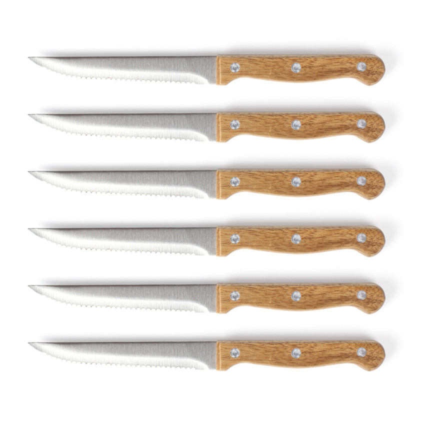 Set de 6 couteaux à steak avec support LIVOO – Image 2