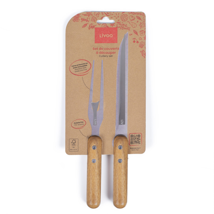 Set de couverts à découper LIVOO – Image 3