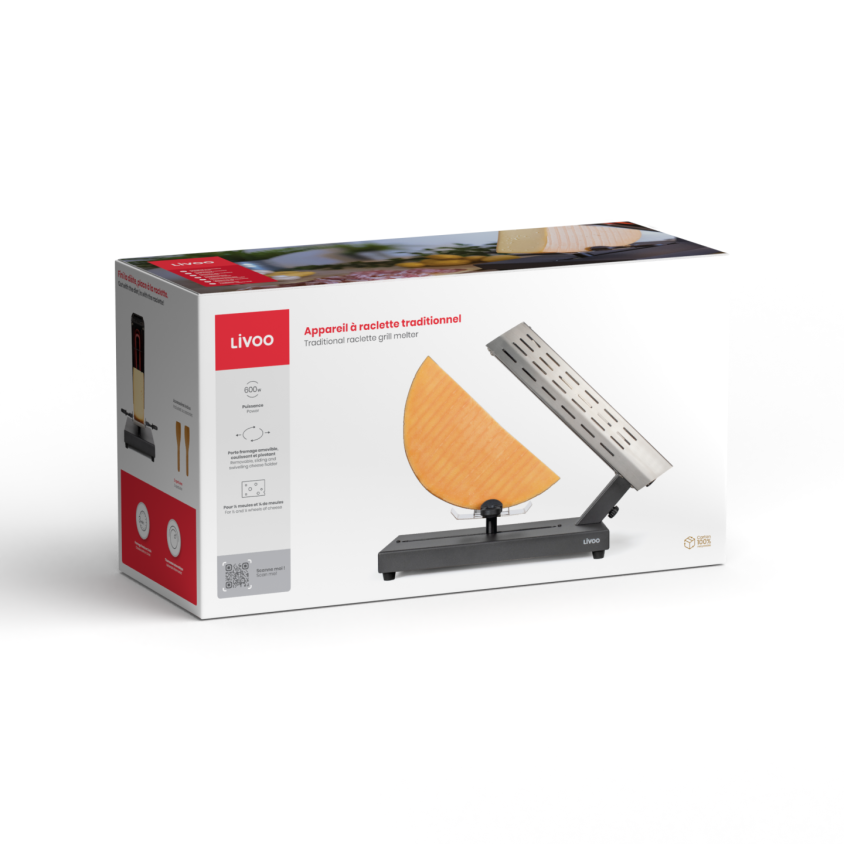 Appareil à raclette traditionnel LIVOO – Image 3