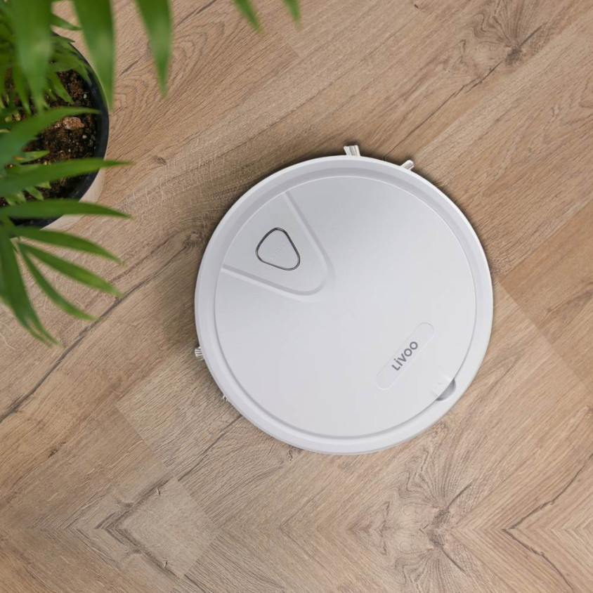 Aspirateur robot blanc LIVOO – Image 3