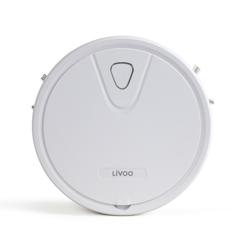 Aspirateur robot blanc LIVOO