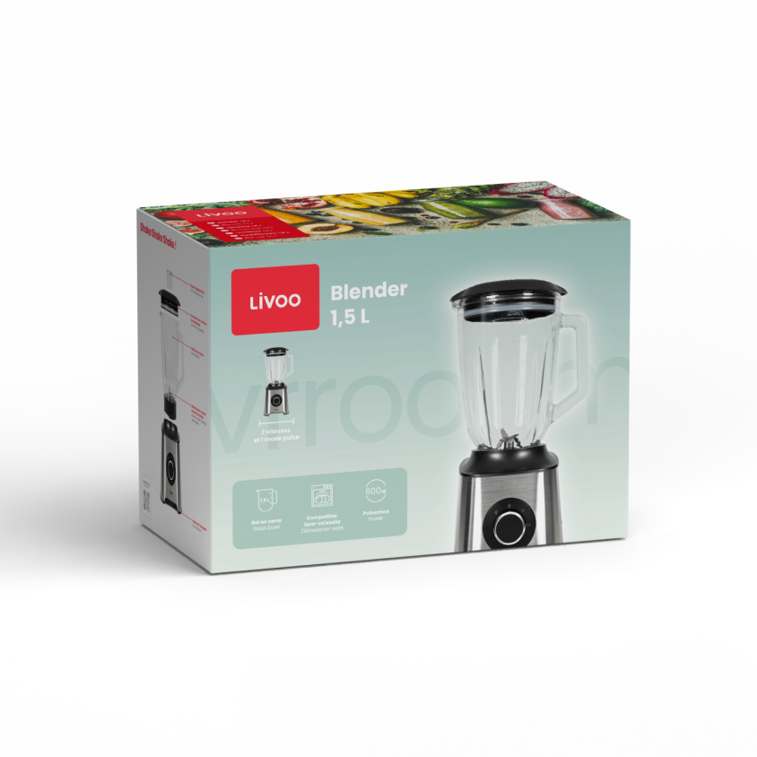 Blender 1,5 L LIVOO – Image 3
