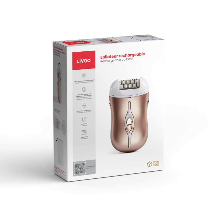 Epilateur rechargeable Livoo – Image 3