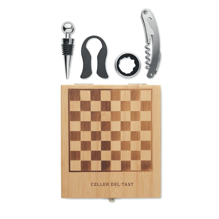 Set à vin et jeu d'échecs – Image 2