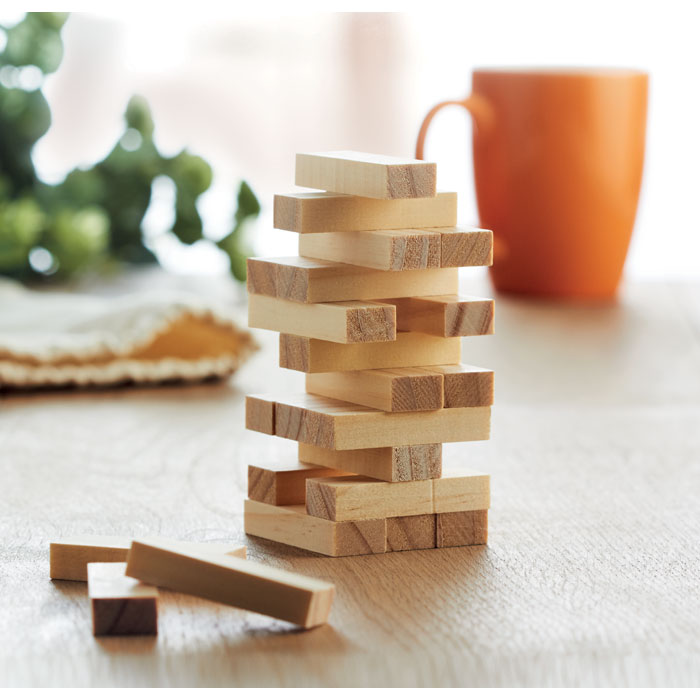 Jeu de construction en bois – Image 2