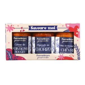 Lot de 3 tartinades "Savoure-moi"