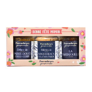 Lot de 3 tartinades "Bonne fête Maman"