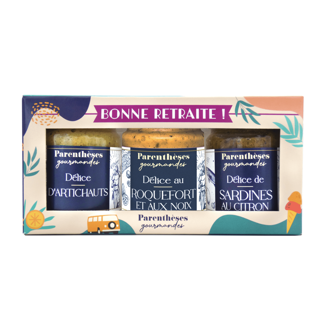 Packaging-Tartinades-Bonne-retraite_1-min Lot de 3 tartinades "Bonne retraite"