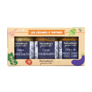 Lot de 3 tartinades "Les légumes à tartiner"