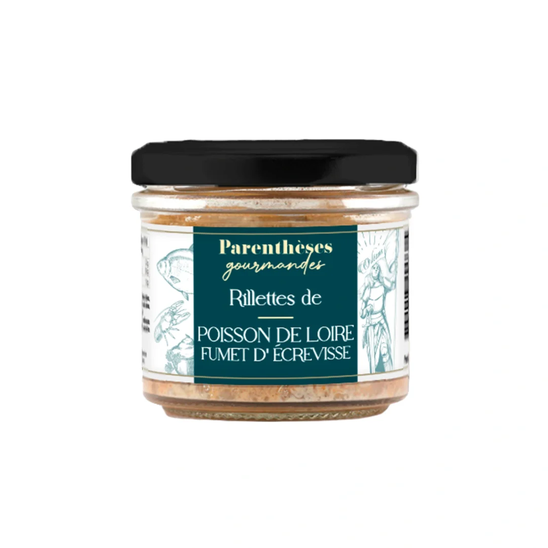Rillettes de Poisson de Loire Fumet D'Écrevisse - 80g