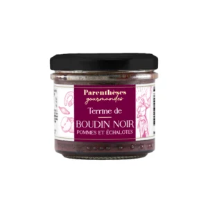 Terrine de Boudin Noir Pommes et Échalotes - 90g