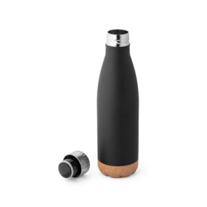Bouteille isotherme acier et liège 560mL