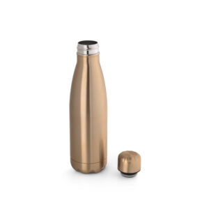 Gourde en acier inoxydable, finition métallique mate 510 ml