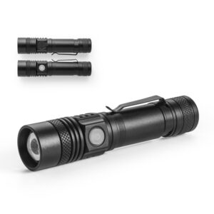 Lampe torche aluminium rechargeable 5W