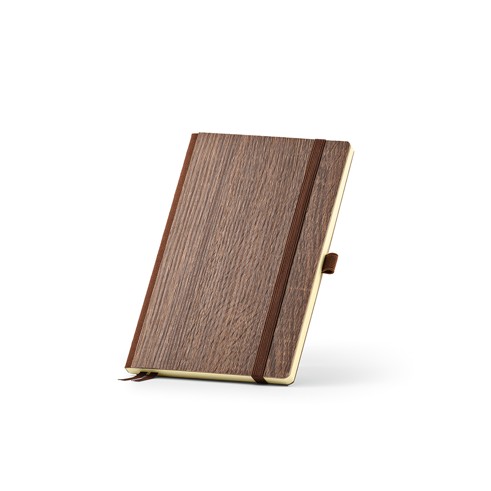 ANT009_121-A Carnet Steinbeck couverture en bois, 196p