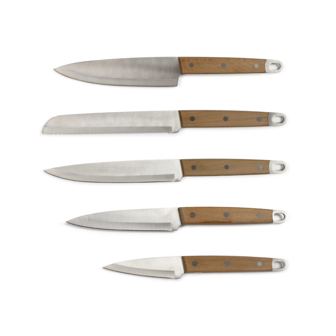 MEC129 – Image HD 01 Set de 5 couteaux de cuisine