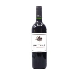 Bouteille de Saint Emilion grand cru chateau Lapelleterie 2017 75cl