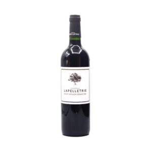 Bouteille de Saint Emilion grand cru chateau Lapelleterie 2017 75cl