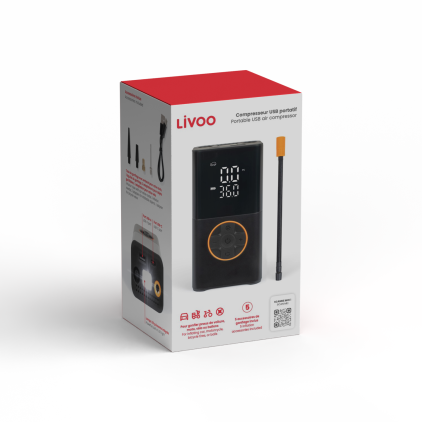 Compresseur USB portatif – Image 5