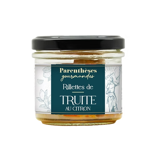 Rillettes de truite au citron 80g