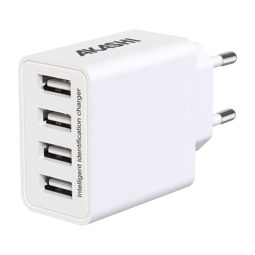 chargeur-secteur-rapide-4usb-5a-white Chargeur secteur 4 usb SHI Akashi