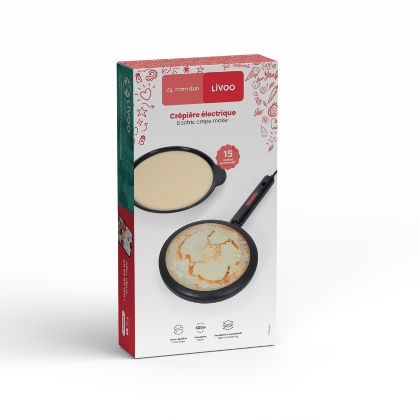 Crêpière électrique - Livoo x Marmiton – Image 5