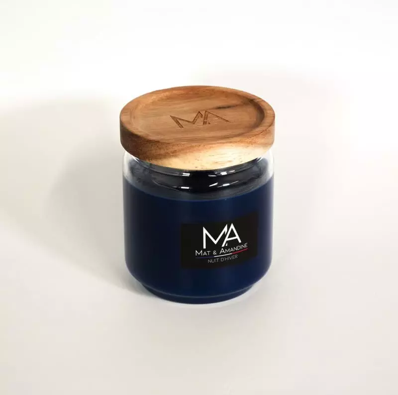 Bougie senteur Nuit d'hiver 350g MAT 130h
