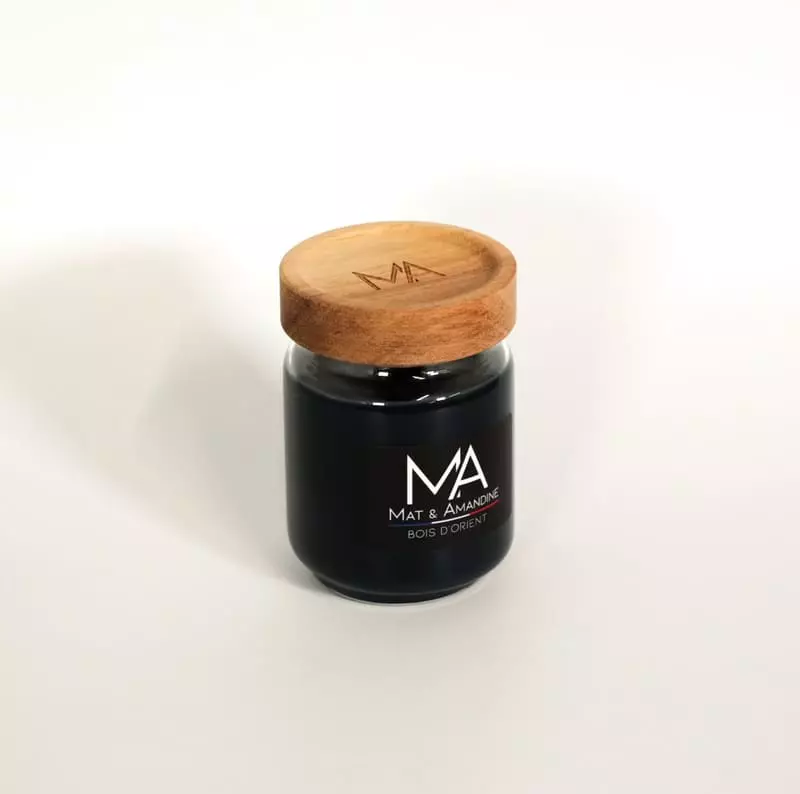 Bougie senteur Bois d'Orient 130g MAT 30h