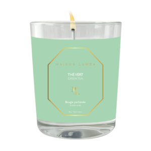 Bougie senteur thé vert 160g LUMEA 50h