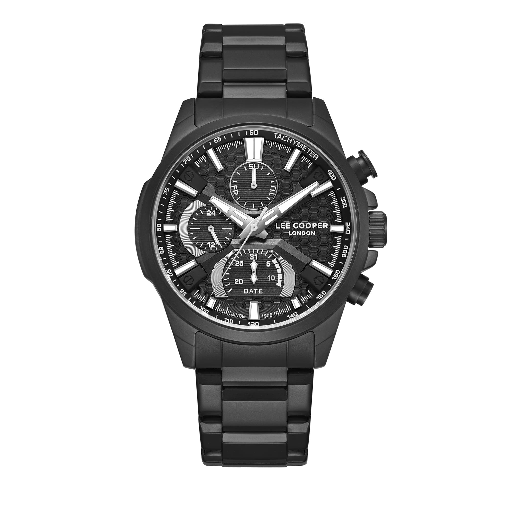 Montre homme - Lee Cooper - Analogique - Ronald - noir
