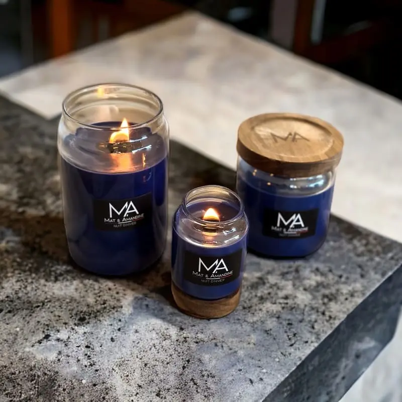 Bougie senteur Nuit d'hiver 130g MAT 30h – Image 3