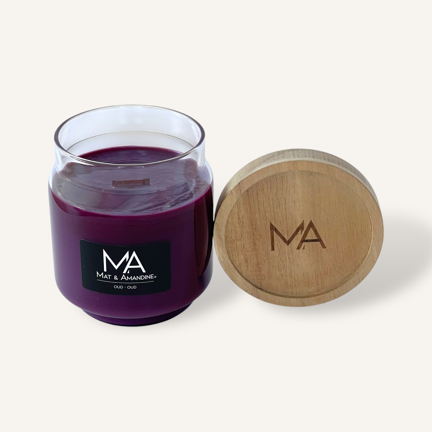 Bougie senteur Oud 350g MAT 130h