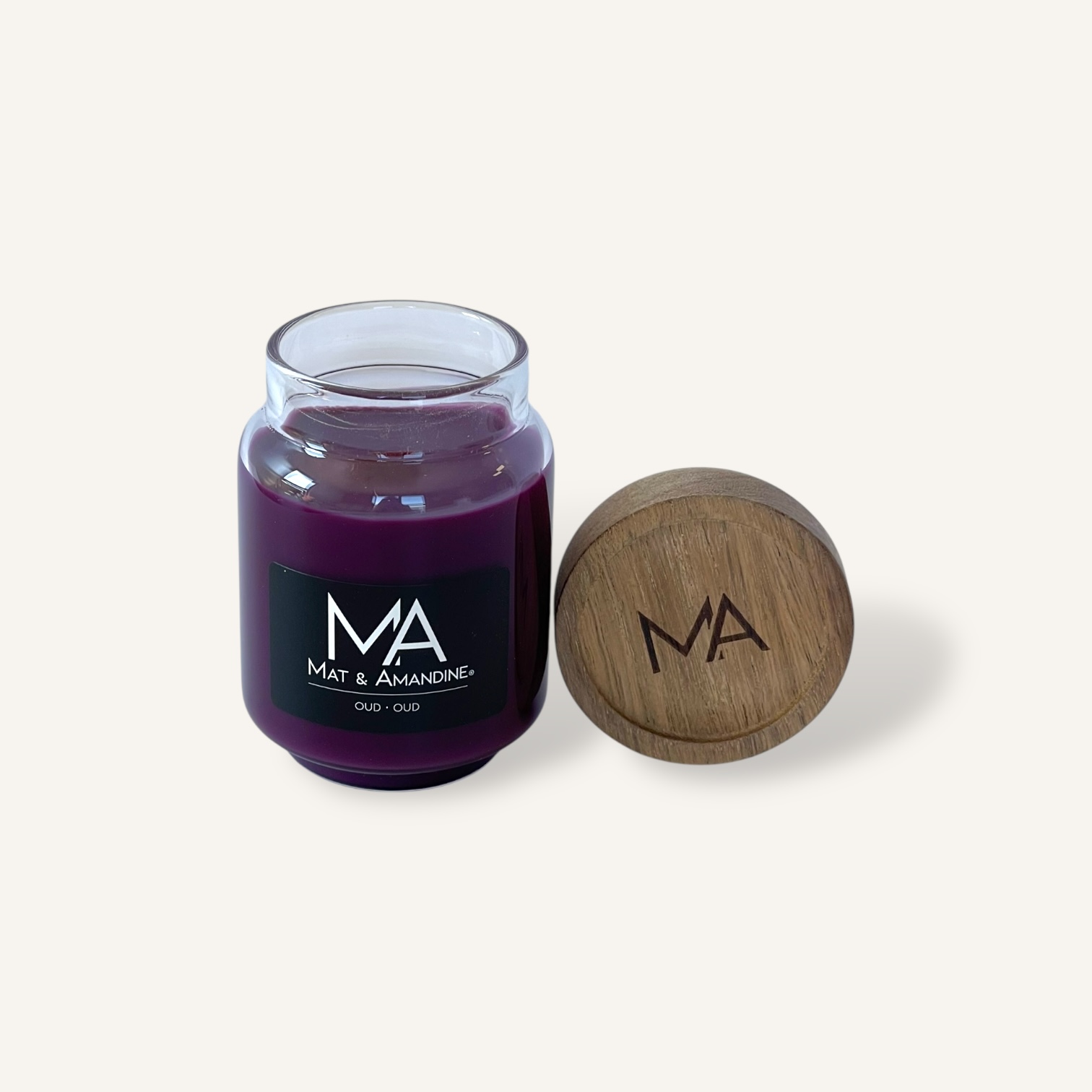 Bougie senteur Oud 130g MAT 30h