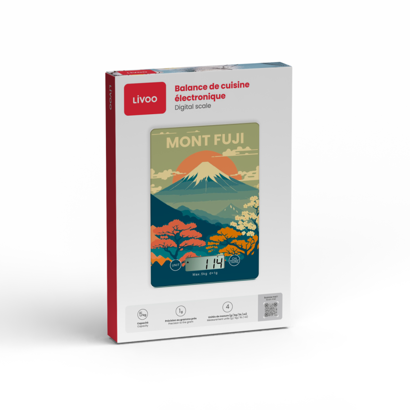 Balance de cuisine électronique Mont Fuji – Image 4