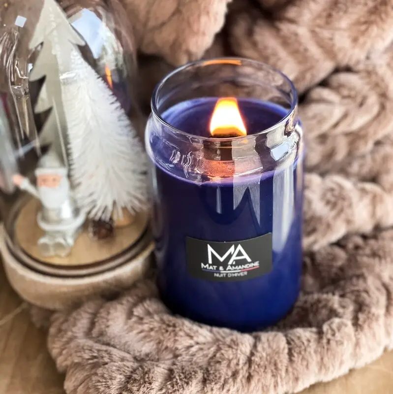 Bougie senteur Nuit d'hiver 130g MAT 30h – Image 2
