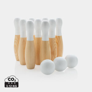 Jeu de quilles en bois