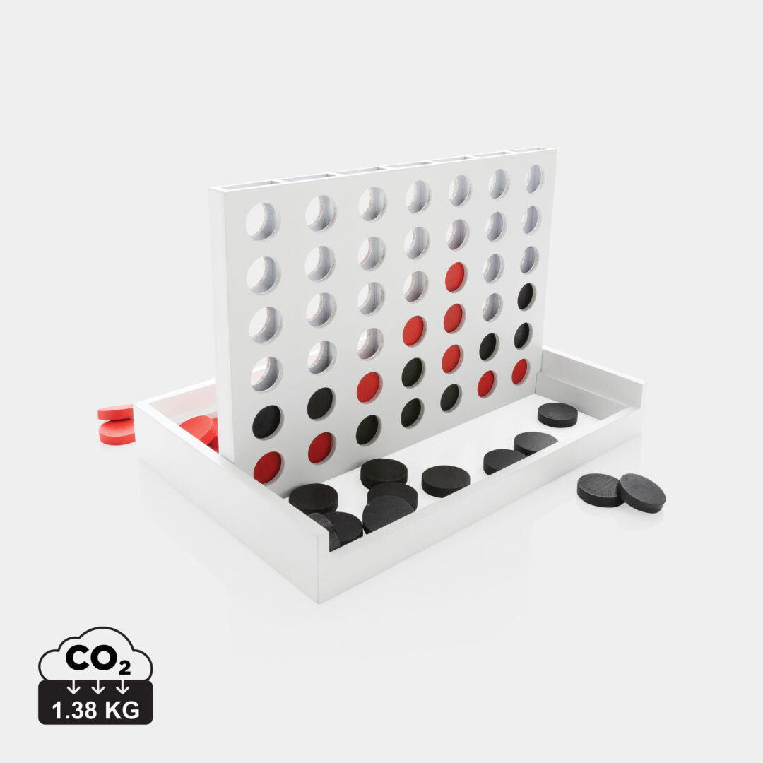 Jeu de puissance 4 en bois