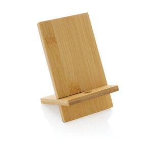 Support téléphone en bambou