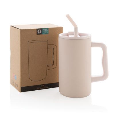 Mug Cube 800ml en acier recyclé – Image 3