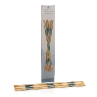 Jeu de mikado géant en bambou – Image 3