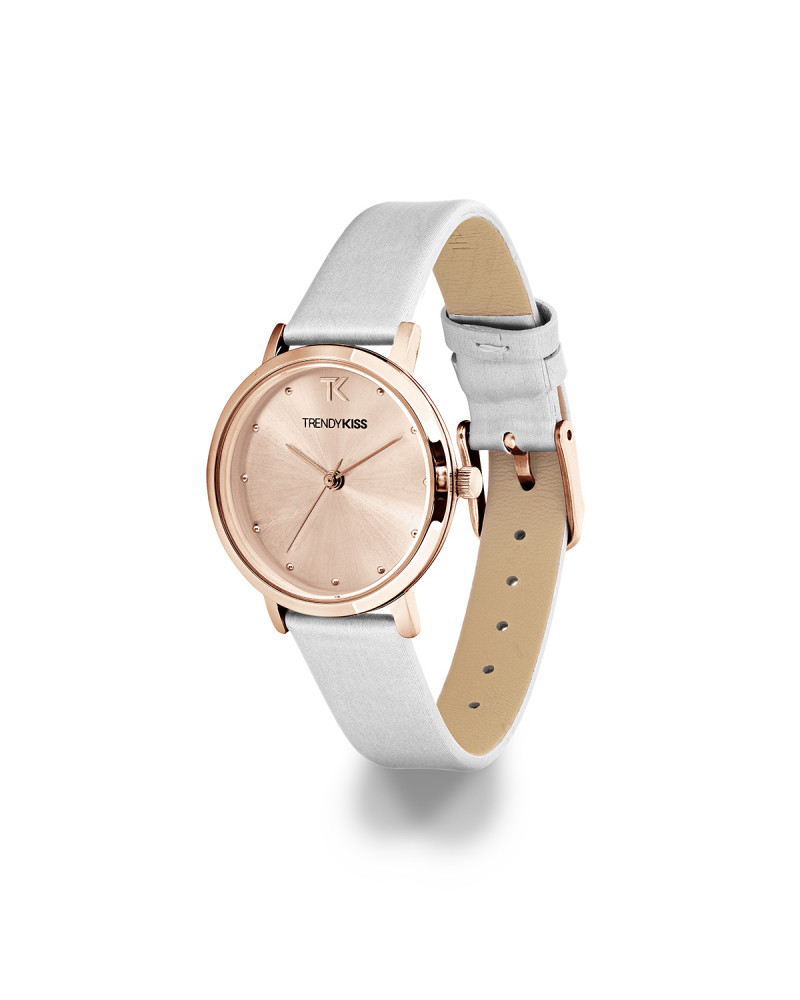Montre femme Trendy kiss Irène blanc – Image 2