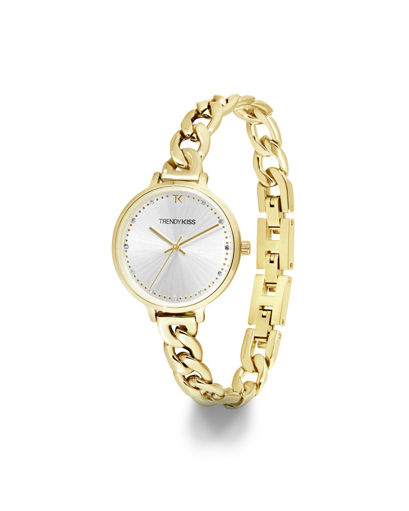 Montre femme Trendy kiss Pauline doré – Image 2