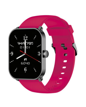 Montre SMARTY2.0 SUPER AMOLED - Bracelet Silicone fushia