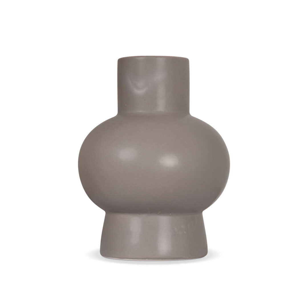 014069-1 Vase ceramic Rond pm stone