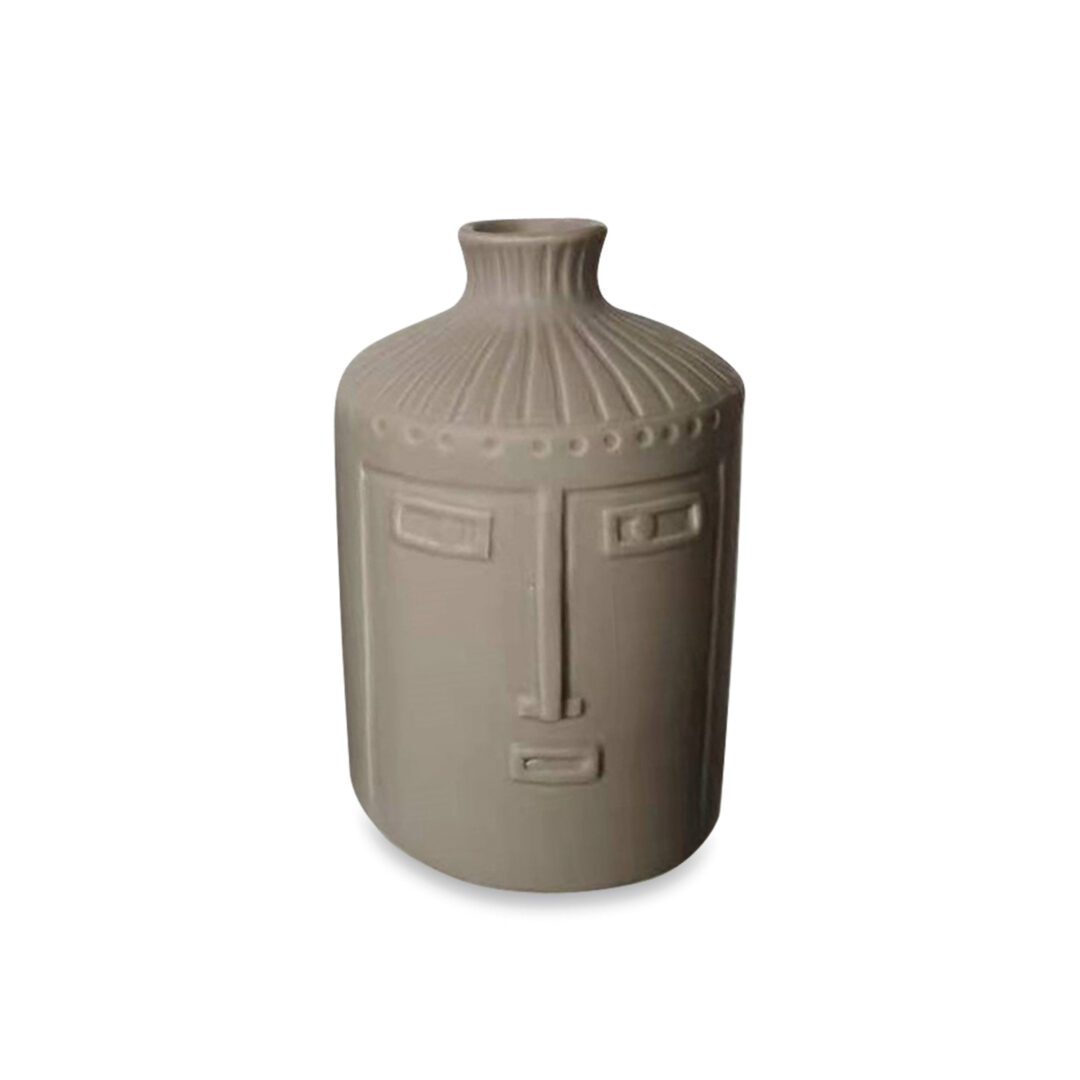 014088-1 Vase ceramic Sumo stone
