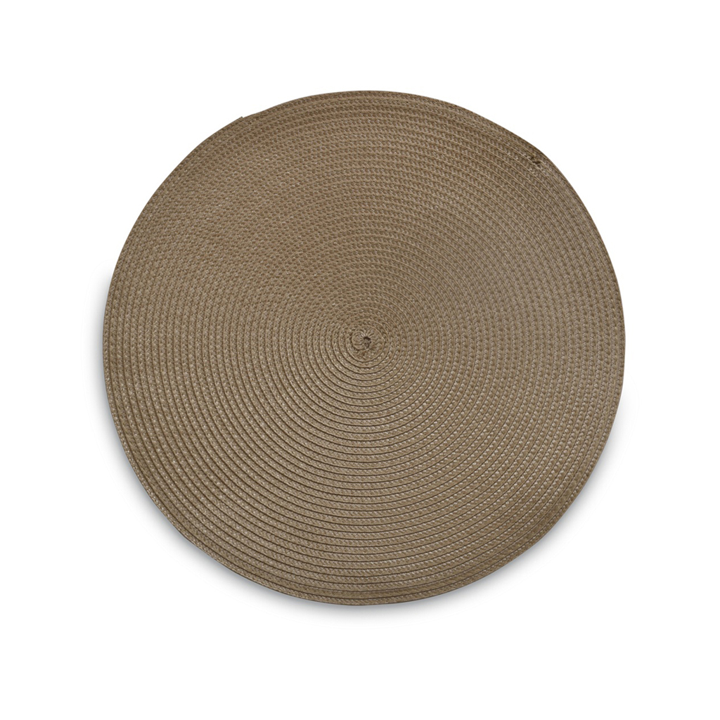 Set de Table Rond "Tradition" – Naturel