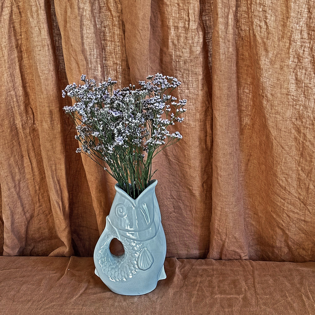 Pichet poisson gm bleu givré – Image 3